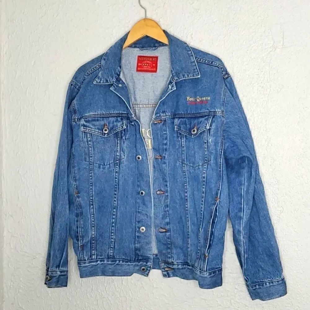 Vegas Blues | Four Queens Vintage Jeans Jacket Las Vegas